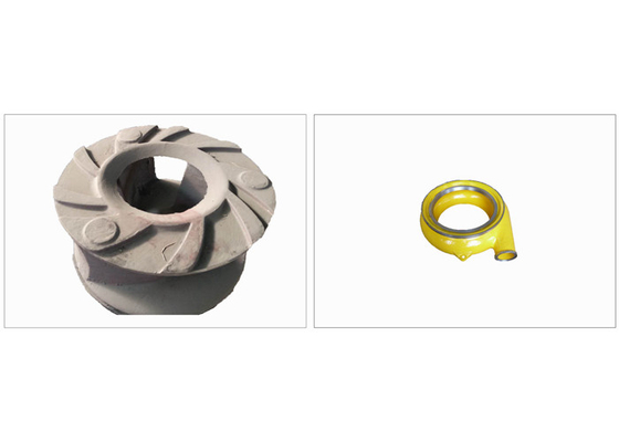 Cubierta Volute 6/4 D-G Anti Abrasive del trazador de líneas de la bomba de la mezcla de la sola etapa