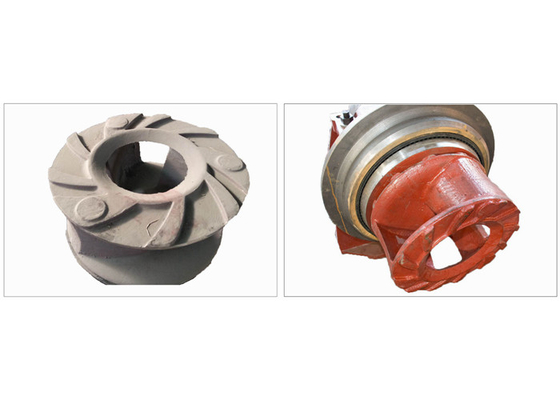 Cubierta Volute 6/4 D-G Anti Abrasive del trazador de líneas de la bomba de la mezcla de la sola etapa