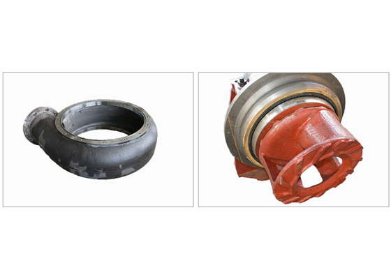 12&quot; impeledor 14/12 G-G Anti Wear de la succión de la bomba de la rastra de la arena de la salida solo