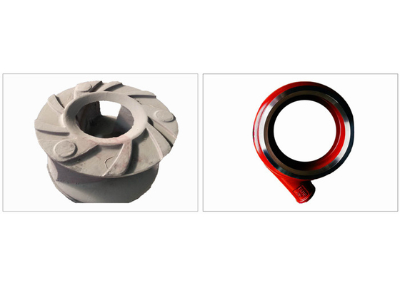 Extracción 18/16 abrasión de G-G Centrifugal Pump Case de la arena y del impeledor resistente a la corrosión