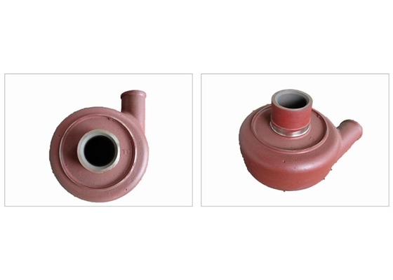 Abrasión anti Volute centrífuga de la cubierta 6/4D- de la bomba de sola etapa de la mina del hierro