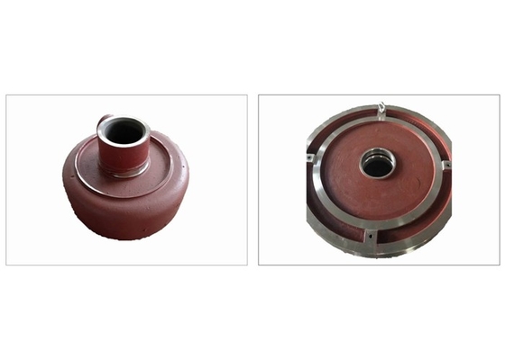 Abrasión anti Volute centrífuga de la cubierta 6/4D- de la bomba de sola etapa de la mina del hierro