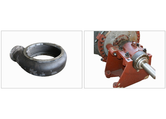 16/14 abrasión que encajona Volute de la bomba de la rastra de G-G Single Stage Sand resistente a la corrosión