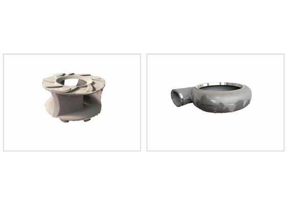 Cubra con grava el impeledor cerrado del metal de la bomba del impeledor 12/10 de la bomba dura de la mezcla