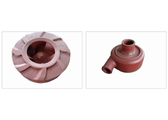 Cubra con grava el impeledor cerrado del metal de la bomba del impeledor 12/10 de la bomba dura de la mezcla