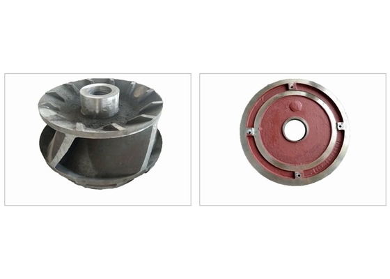 Larga vida abrasiva anti del alto impeledor semiabierto de Chrome de la bomba de explotación minera del hierro