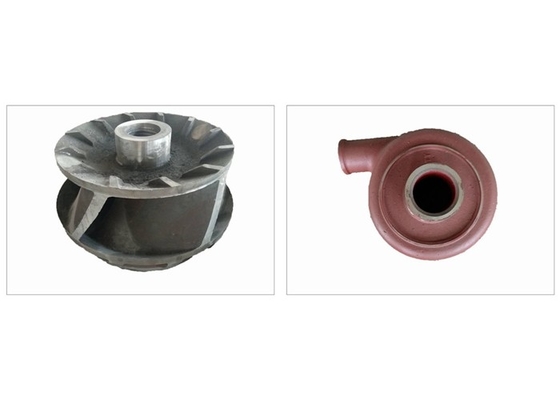 Del OEM alto Chrome impeledor de D-G Sand Gravel Pump del impeledor 6/4 del ODM