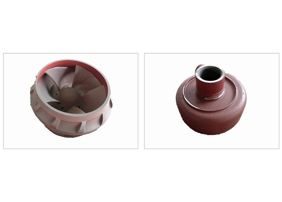 Del OEM alto Chrome impeledor de D-G Sand Gravel Pump del impeledor 6/4 del ODM