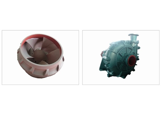 Metal de 200 de L/M Closed Impeller Slurry repuestos de la bomba difícilmente antiusura
