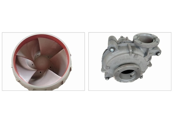 Metal de 200 de L/M Closed Impeller Slurry repuestos de la bomba difícilmente antiusura