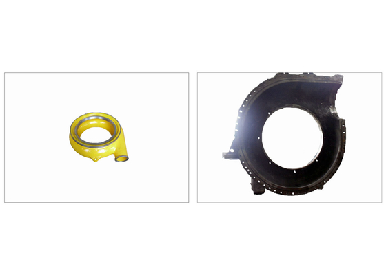 Corrosivo anti que encajona Volute de las piezas horizontales de la bomba centrífuga del OEM